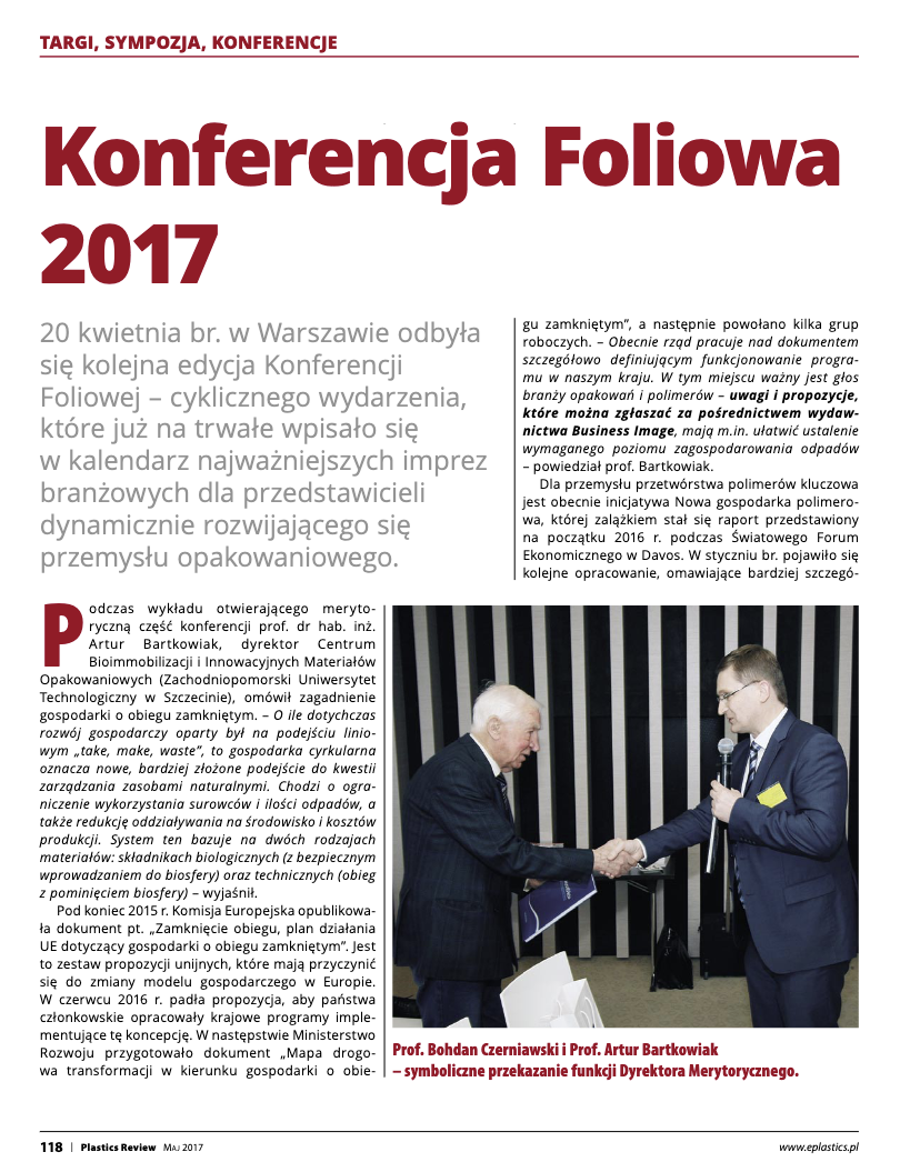 Konferencja foliowa 2017