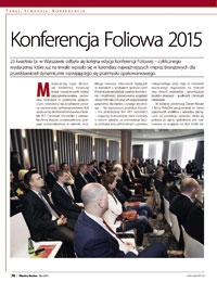 Konferencja foliowa 2015