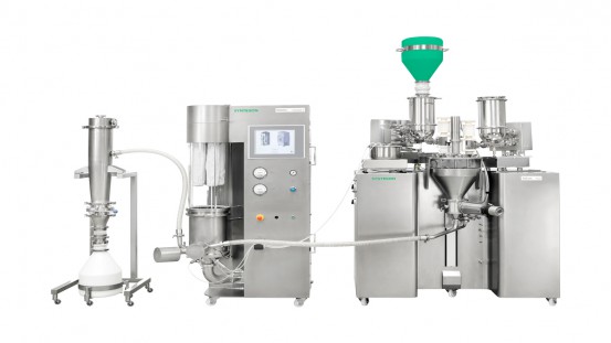 Visitors to the Virtual Show can find out how the Xelum R&D doses, mixes and granulates individual packages, so-called X-keys continuously and conveys them pneumatically into the GKF 720 capsule filling machine.
