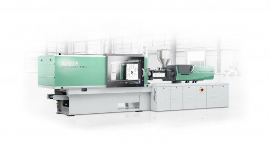 A highlight at Chinaplas 2022 is an electric Allrounder 470 A with Gestica control system