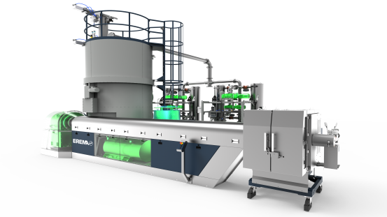 PredictOn:Drive enables predictive maintenance of all main drive trains and, for PET recycling plants, also the vacuum pump stations.